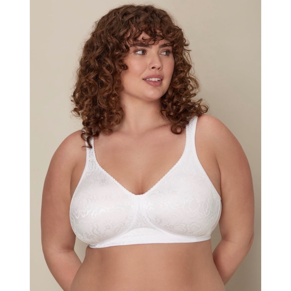Playtex 18 Hour Ultimate Lift & Support Wirefree Bra 4745 White 40DDD Women